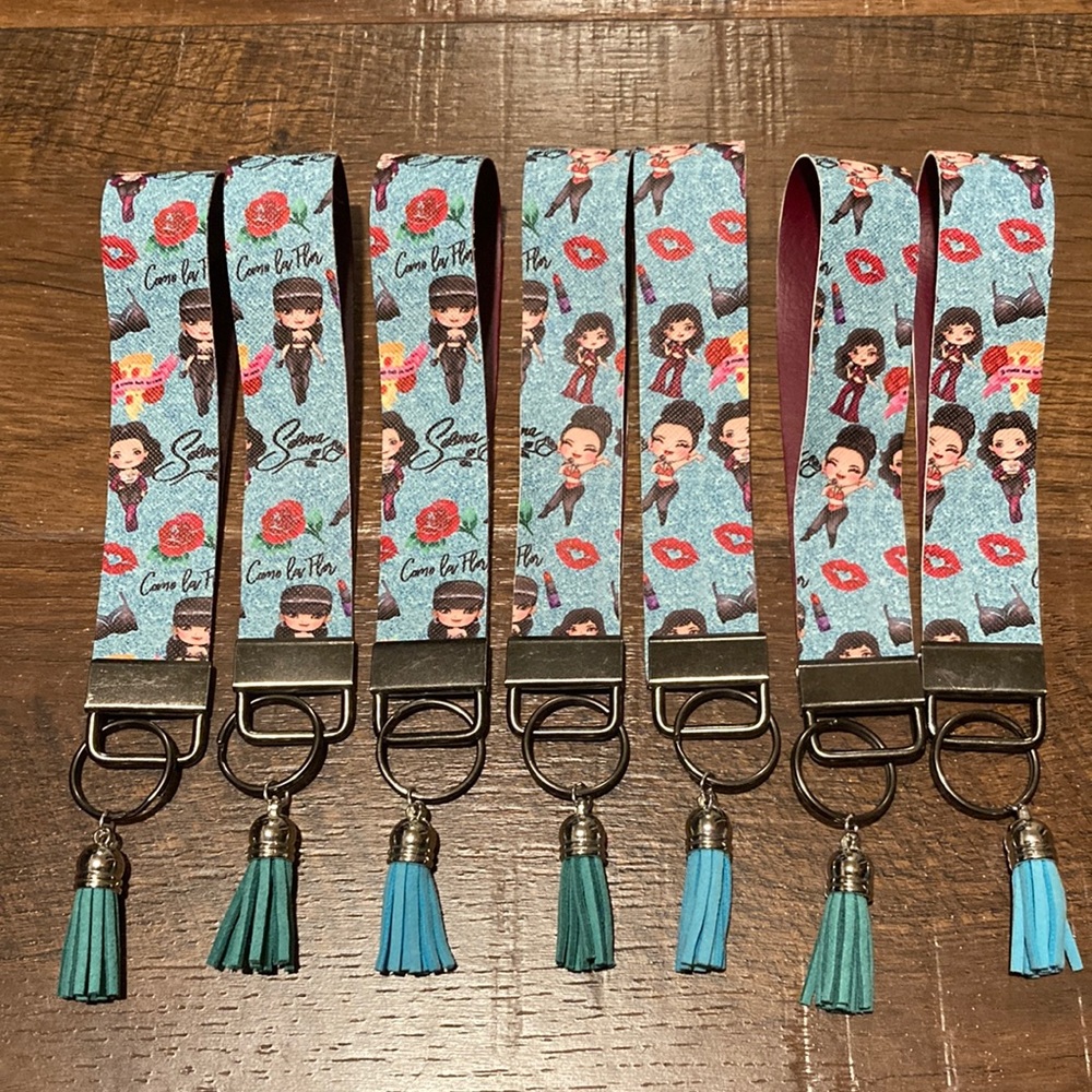 Selena Wrist Key Fob Chain. Great for Gifts.